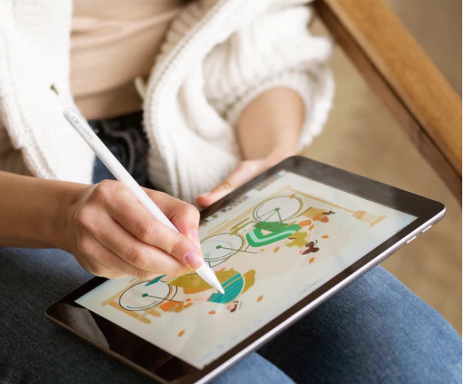 Стилус (цифровое перо), разработанный специально для планшетов iPad Adonit SE 2